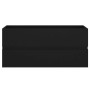 Black engineered wood cabinet with sink by vidaXL, bathroom vanities - Ref: Foro24-3071568, Price: 299,38 €, Discount: %