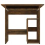 Schreibtisch aus geräuchertem Eichenfurnier 80x45x74 cm von vidaXL, Schreibtische - Ref: Foro24-815477, Preis: 63,38 €, Rabat...