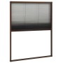 Plissee-Moskitonetz für Aluminiumfenster, braun, 60x80cm von vidaXL, Moskitonetze für Fenster - Ref: Foro24-148653, Preis: 30...