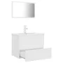 Juego de muebles de baño madera de ingeniería blanco de vidaXL, Muebles de baño - Ref: Foro24-3071675, Precio: 184,05 €, Desc...