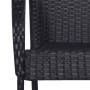 Juego de muebles de comedor de jardín 7 piezas ratán PE negro by vidaXL, Garden sets - Ref: Foro24-3072502, Price: 550,73 €, ...