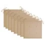 Garden chairs 8 units solid teak with beige cushions by vidaXL, Garden chairs - Ref: Foro24-3072920, Price: 489,38 €, Discoun...