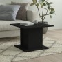 Mesa de centro madera de ingeniería negro 55,5x55,5x40 cm by vidaXL, Coffee table - Ref: Foro24-810317, Price: 37,34 €, Disco...