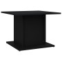 Mesa de centro madera de ingeniería negro 55,5x55,5x40 cm by vidaXL, Coffee table - Ref: Foro24-810317, Price: 37,34 €, Disco...