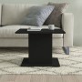 Mesa de centro madera de ingeniería negro 55,5x55,5x40 cm by vidaXL, Coffee table - Ref: Foro24-810317, Price: 37,34 €, Disco...