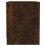 Mesita noche 2 uds madera ingeniería roble ahumado 45x34x44,5cm de vidaXL, Mesitas de noche - Ref: Foro24-813045, Precio: 40,...