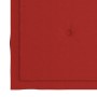 Garden chairs 8 units solid teak with red cushions by vidaXL, Garden chairs - Ref: Foro24-3072923, Price: 520,53 €, Discount: %