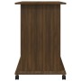 Schreibtisch aus geräuchertem Eichenfurnier 80x50x75 cm von vidaXL, Schreibtische - Ref: Foro24-815545, Preis: 76,38 €, Rabat...