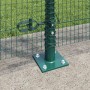 Reja con postes Verde 1.2 x 50 m Acero