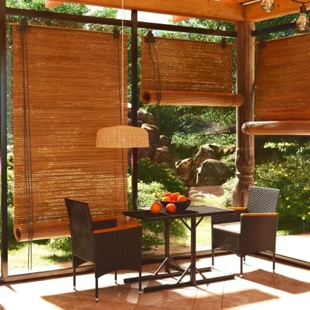 Juego de comedor para jardín 3 piezas negro de vidaXL, Conjuntos de jardín - Ref: Foro24-3072437, Precio: 191,57 €, Descuento: %