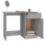 Escritorio de madera contrachapada gris Sonoma 100x50x76 cm de vidaXL, Escritorios - Ref: Foro24-815421, Precio: 93,30 €, Des...