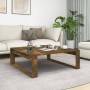 Couchtisch aus geräuchertem Eichensperrholz, 100 x 100 x 35 cm von vidaXL, Couchtisch - Ref: Foro24-815999, Preis: 69,09 €, R...