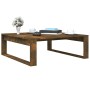 Couchtisch aus geräuchertem Eichensperrholz, 100 x 100 x 35 cm von vidaXL, Couchtisch - Ref: Foro24-815999, Preis: 69,09 €, R...