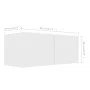 Muebles para TV 4 uds madera contrachapada blanco 80x30x30 cm de vidaXL, Muebles TV - Ref: Foro24-3074451, Precio: 204,03 €, ...