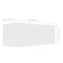 Wohnzimmermöbel 4 Stück Holzwerkstoff weiß von vidaXL, TV-Möbel - Ref: Foro24-3074455, Preis: 200,12 €, Rabatt: %