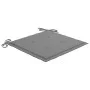 Stapelbare Gartenstühle 4 Stück aus massivem Teakholz mit Kissen von vidaXL, Gartenstühle - Ref: Foro24-3073380, Preis: 503,3...