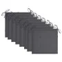 Garden chairs 8 units teak wood with anthracite gray cushions by vidaXL, Garden chairs - Ref: Foro24-3072889, Price: 640,77 €...