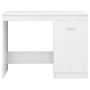Glänzend weißer Schreibtisch aus Holzwerkstoff, 140 x 50 x 76 cm von vidaXL, Schreibtische - Ref: Foro24-3054786, Preis: 187,...