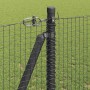 Reja con postes Gris 1.2 x 50 m Acero