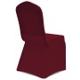 Elastic chair cover 18 units burgundy color by vidaXL, Covers - Ref: Foro24-3051644, Price: 71,66 €, Discount: %