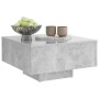 Concrete gray engineered wood coffee table 60x60x31.5 cm by vidaXL, Coffee table - Ref: Foro24-806889, Price: 46,08 €, Discou...