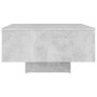 Concrete gray engineered wood coffee table 60x60x31.5 cm by vidaXL, Coffee table - Ref: Foro24-806889, Price: 46,08 €, Discou...