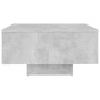 Concrete gray engineered wood coffee table 60x60x31.5 cm by vidaXL, Coffee table - Ref: Foro24-806889, Price: 46,08 €, Discou...