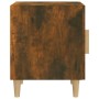 Mesita de noche madera contrachapada color roble ahumado de vidaXL, Mesitas de noche - Ref: Foro24-817309, Precio: 28,22 €, D...