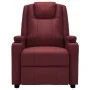 Elektrischer Massagesessel aus rotem Kunstleder von vidaXL, Elektrische Massagesessel - Ref: Foro24-3073799, Preis: 245,63 €,...