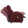 Red synthetic leather electric massage chair by vidaXL, Electric massage chairs - Ref: Foro24-3073799, Price: 247,18 €, Disco...