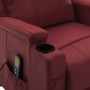 Red synthetic leather electric massage chair by vidaXL, Electric massage chairs - Ref: Foro24-3073799, Price: 247,18 €, Disco...
