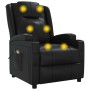 Elektrischer Massagesessel aus schwarzem Kunstleder von vidaXL, Elektrische Massagesessel - Ref: Foro24-3073795, Preis: 251,1...