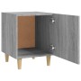 Nachttische 2 Stück Sonoma graues Sperrholz von vidaXL, Nachttische - Ref: Foro24-817312, Preis: 53,40 €, Rabatt: %