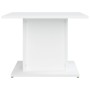 White engineered wood coffee table 55.5x55.5x40 cm by vidaXL, Coffee table - Ref: Foro24-810316, Price: 34,64 €, Discount: %