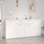 Engineered wood black sideboard 160x36x75 cm by vidaXL, Sideboards - Ref: Foro24-3074927, Price: 177,49 €, Discount: %
