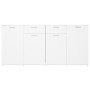 Engineered wood black sideboard 160x36x75 cm by vidaXL, Sideboards - Ref: Foro24-3074927, Price: 177,49 €, Discount: %