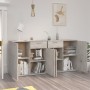 Engineered wood sideboard in gray 160x36x75 cm by vidaXL, Sideboards - Ref: Foro24-3074931, Price: 179,44 €, Discount: %
