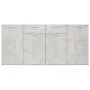 Aparador de madera de ingeniería gris 160x36x75 cm de vidaXL, Aparadores - Ref: Foro24-3074931, Precio: 179,44 €, Descuento: %