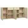 Sideboard aus Sonoma-Eichenholzwerkstoff, 160 x 36 x 75 cm von vidaXL, Sideboards - Ref: Foro24-3074930, Preis: 151,59 €, Rab...