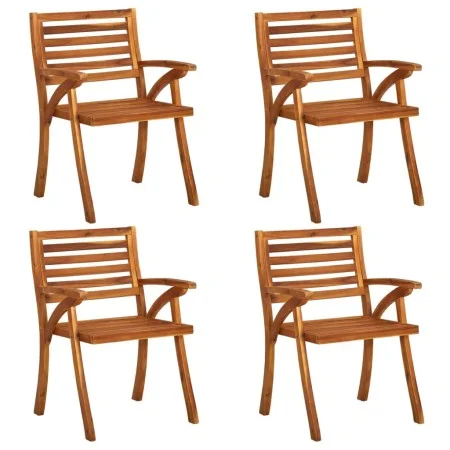 Gartenstühle, 4 Stück Massivholz aus Akazie von vidaXL, Gartenstühle - Ref: Foro24-3075171, Preis: 384,30 €, Rabatt: %