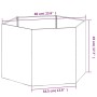 Pflanzgefäß aus rostigem Cortenstahl, 60 x 60 x 45 cm von vidaXL, Töpfe und Pflanzgefäße - Ref: Foro24-823675, Preis: 62,70 €...