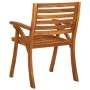 Garden chairs with cushions 4 units solid acacia wood by vidaXL, Garden chairs - Ref: Foro24-3075190, Price: 383,26 €, Discou...