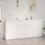 High-gloss white engineered wood sideboard 160x36x75 cm by vidaXL, Sideboards - Ref: Foro24-3074933, Price: 211,80 €, Discoun...