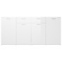 High-gloss white engineered wood sideboard 160x36x75 cm by vidaXL, Sideboards - Ref: Foro24-3074933, Price: 211,80 €, Discoun...