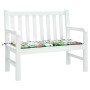 Mehrfarbiges Gartenbankkissen aus Oxford-Stoff, 120 x 50 x 3 cm von vidaXL, Kissen für Stühle und Sofas - Ref: Foro24-361137,...