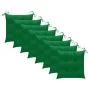 Sillas de jardín 8 uds madera maciza de teca con cojines de vidaXL, Sillas de jardín - Ref: Foro24-3075221, Precio: 729,44 €,...