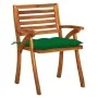 Garden chairs 8 pcs solid teak wood with cushions by vidaXL, Garden chairs - Ref: Foro24-3075221, Price: 716,63 €, Discount: %