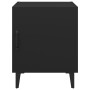Mesitas de noche 2 unidades madera contrachapada negra de vidaXL, Mesitas de noche - Ref: Foro24-812063, Precio: 70,26 €, Des...