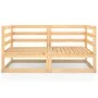 2-Sitzer Gartensofa aus massivem Zirbenholz von vidaXL, Outdoor-Sofas - Ref: Foro24-3075244, Preis: 84,17 €, Rabatt: %