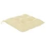 Sillas de jardín 8 uds madera maciza de teca con cojines de vidaXL, Sillas de jardín - Ref: Foro24-3075218, Precio: 729,34 €,...